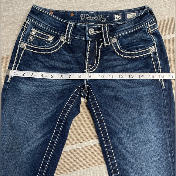 EUC Miss Me Jeans Sz 25 - Picture 5 of 11